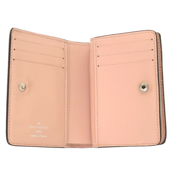 LOUIS VUITTON Monogram Mahina Portefeuille M80629 Bi-fold Wallet LV 0700 - Picture 5 of 9